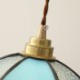 Single Head Glass Pendant Lamp Living Room Bedroom Minimalist Petal Glass Pendant Light