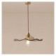 Lotus Leaf Glass Pendant Light Decorative Living Room Bedroom Light Fixture