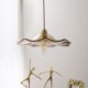 Lotus Leaf Glass Pendant Light Decorative Living Room Bedroom Light Fixture