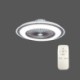 Trichromatic Dimming LED Ceiling Fan Light with Remote