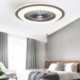 Trichromatic Dimming LED Ceiling Fan Light with Remote