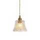 Flower Glass Pendant Lamp Mini Decorative Light Fixture Bedroom Living Room Minimalist