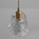 Flower Glass Pendant Lamp Mini Decorative Light Fixture Bedroom Living Room Minimalist