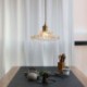 Lotus Glass Pendant Lamp Bedroom Living Room Style Glass Pendant Light