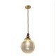 Ceiling Hanging Pendant Light Fixture Kitchen Living Room Modern Crackle Glass Pendant Light