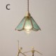 Modern Simple Glass Ceiling Light Bedroom Living Room Mini Glass Pendant Light