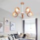 Unique Nordic Wood Pendant Light Living Room Bedroom