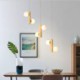 Kitchen Island Dining Table Living Room Dining Room Wood Magic Bean Cluster Pendant Lighting Fixture