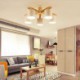 Macaron Light Fitting Bedroom Study Nordic Log Pendant Light