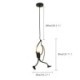 Little Man Shape Lamp Creative Light Bar Hallway Light Modern Simple Pendant Light