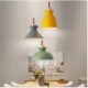 Nordic Metal Dome Macaron Colors Lamp Dining Room Lighting