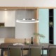 40cm Modern LED Pendant Light Acrylic Circle Lamp