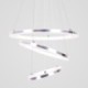 40+30+20cm Modern LED Pendant Light Acrylic 3 Rings Lamp