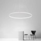 60cm/80cm Modern LED Pendant Light Circle Lamp