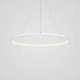 60cm/80cm Modern LED Pendant Light Circle Lamp