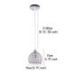 Aisle Hallway Balcony Lighting Crystal Pendant Light Modern Special Lamp