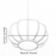 Dining Room Tearoom Round Light Creative Bamboo Pendant Light Modern Simple Pendant Light