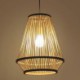 Bedside Bamboo Woven Pendant Light