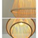 Bedside Bamboo Woven Pendant Light