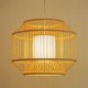 Creative Pendant Light Lantern Bamboo Pendant Light