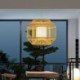 Creative Pendant Light Lantern Bamboo Pendant Light