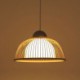 Hotel Hallway Bedside Lighting Modern Simple Downward Pendant Light Special Bamboo Pendant Light