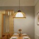 Hotel Hallway Bedside Lighting Modern Simple Downward Pendant Light Special Bamboo Pendant Light