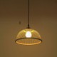 Hand Woven Pendant Light Dome Bamboo Pendant Light