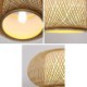 Visual Comfort Decorative Bamboo Pendant Light