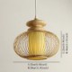 Exquisite Nordic Bamboo Pendant Light