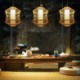 Bamboo Cage Pendant Light for Visual Comfort