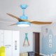 LED Ceiling Fan with 3 Blades and Remote Control