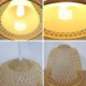 Dome Bamboo Pendant Light for Visual Comfort