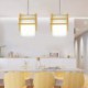 Creative Wooden Pendant Light Commercial Shop Restaurant Lighting Nordic Simple Pendant Light