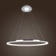 LED Pendant Light Acrylic Ceiling Light (Angel's Halo) 80cm Ring Lamp