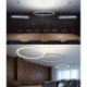 LED Pendant Light Acrylic Ceiling Light (Angel's Halo) 80cm Ring Lamp