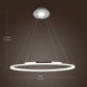 LED Pendant Light Acrylic Ceiling Light (Angel's Halo) 80cm Ring Lamp