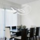 Inside Edge Glowing Nordic Lines LED Pendant Light