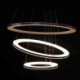 60+50+30cm Modern LED Pendant Light Acrylic 3 Rings Lamp