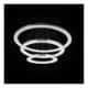 40+30+20cm Modern LED Pendant Light Acrylic 3 Rings Lamp