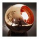 Minimalist Metal Glass Electroplating Glass Globe Pendant Light