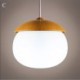 4 Designs Dining Room Living Room Bedroom Lighting DIY Light Modern Simple Fashion Metal Glass Pendant Light (Forest Night)