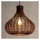 Natural Design Hand-Made Rattan Pendant Light 40W