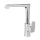 Solid Brass Single Hole Kitchen Sink Faucet with 360 Swivel