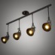 Countryside Rustic Iron Spotlight Vintage Ceiling Light