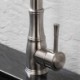 Pull Down Kitchen Sink Faucet in Stainless Steel with Pull Out Sprayer