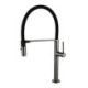 Single Handle Kitchen Faucet Single Hole Swivel Rubber Mixer Taps