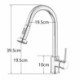 Oatmeal Kitchen Sink Tap with Flexible Pull-Out Kitchen Faucet