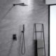 Concealed Installation Shower Set with Stainless Steel Shower Faucet System