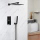 Concealed Shower Faucet System with LED Digital Display